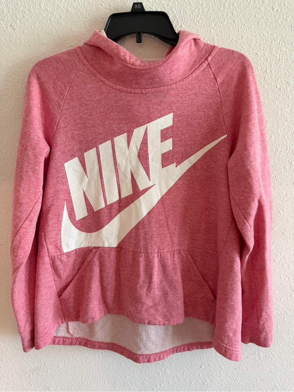 Nike Pink Logo Hoodie